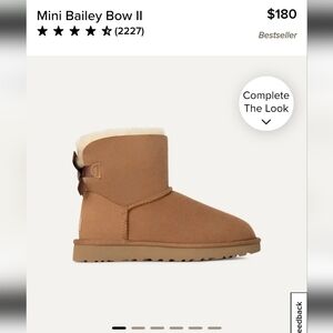 UGG Women's Brown BOW Boots